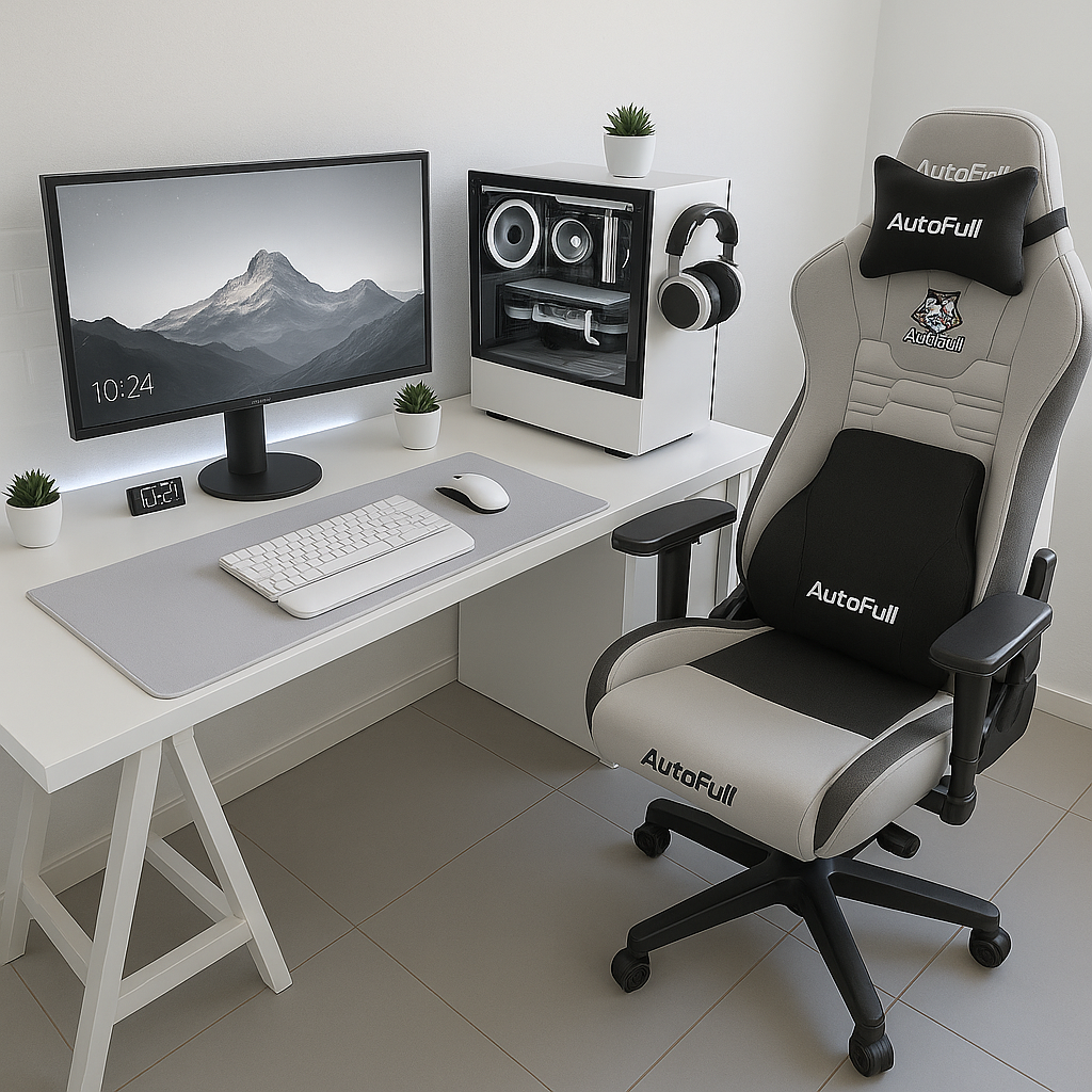 Setup Gamer Branco Clean Autofull